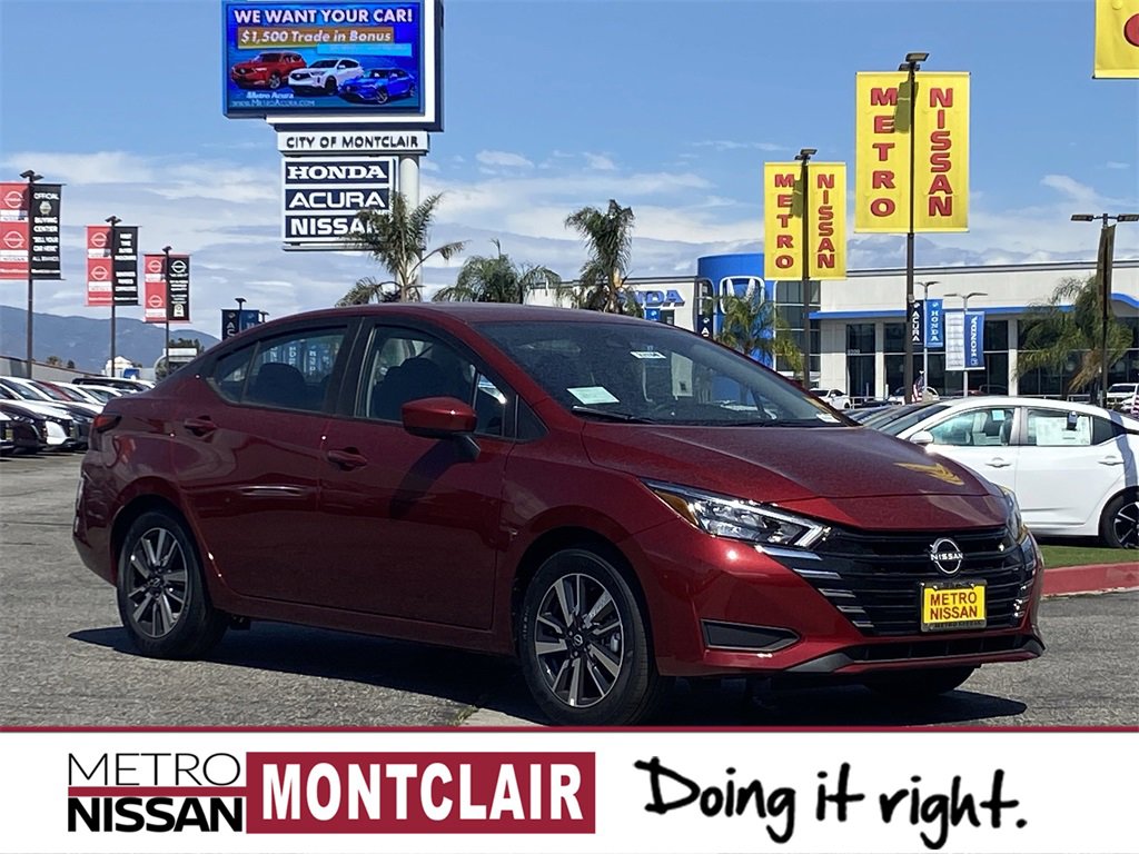 New 2025 Nissan Versa SV w/ Trunk Package image 1