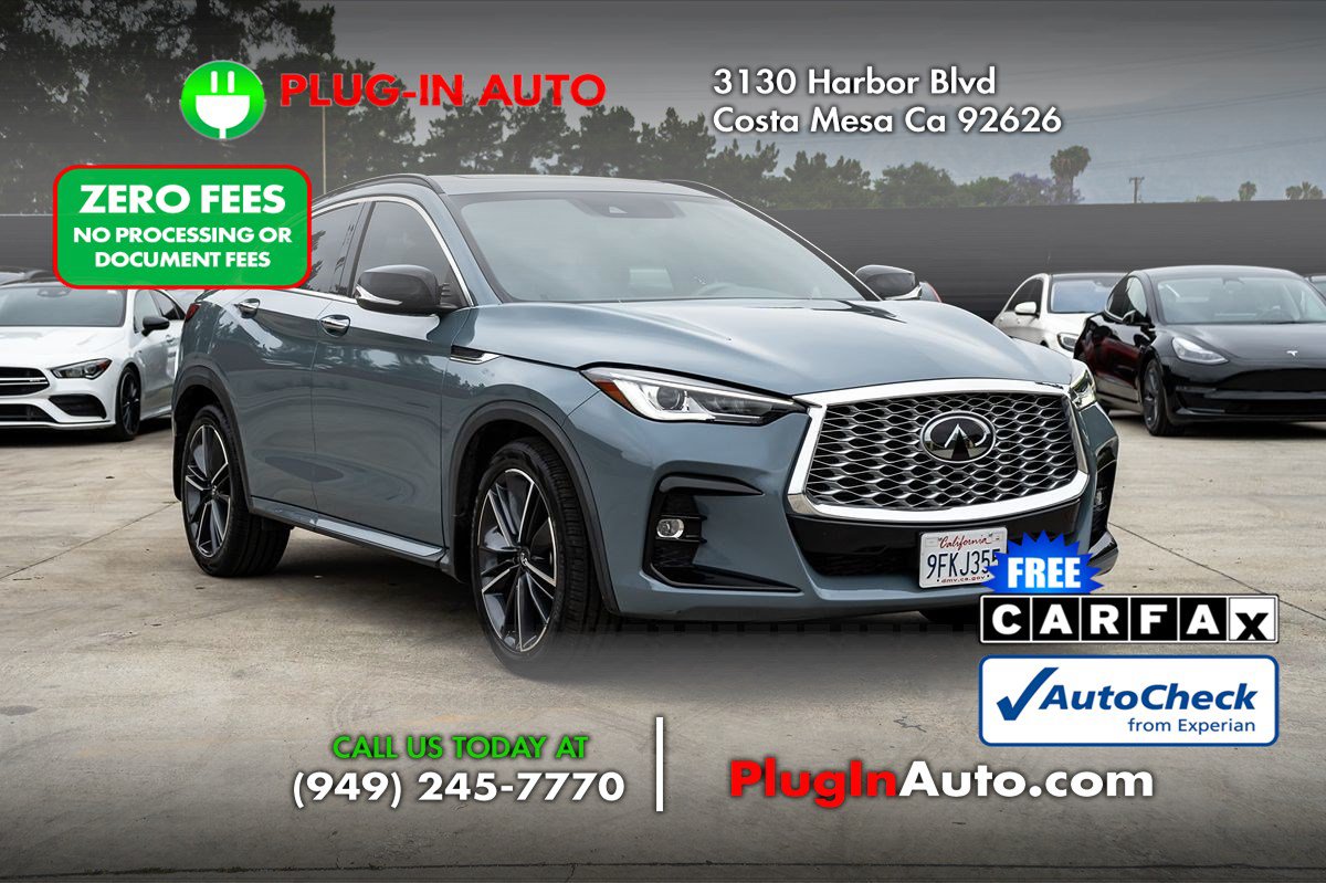 Used 2023 INFINITI QX55 Luxe w/ Cargo Package AWD/4WD image 3
