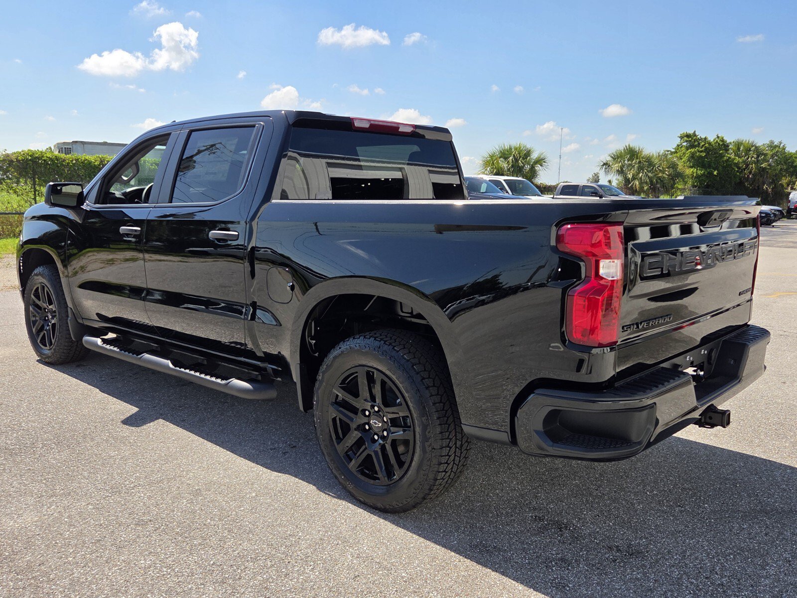 New 2026 Chevrolet Silverado 1500 Custom w/ Turbomax Blackout Package RWD image 3