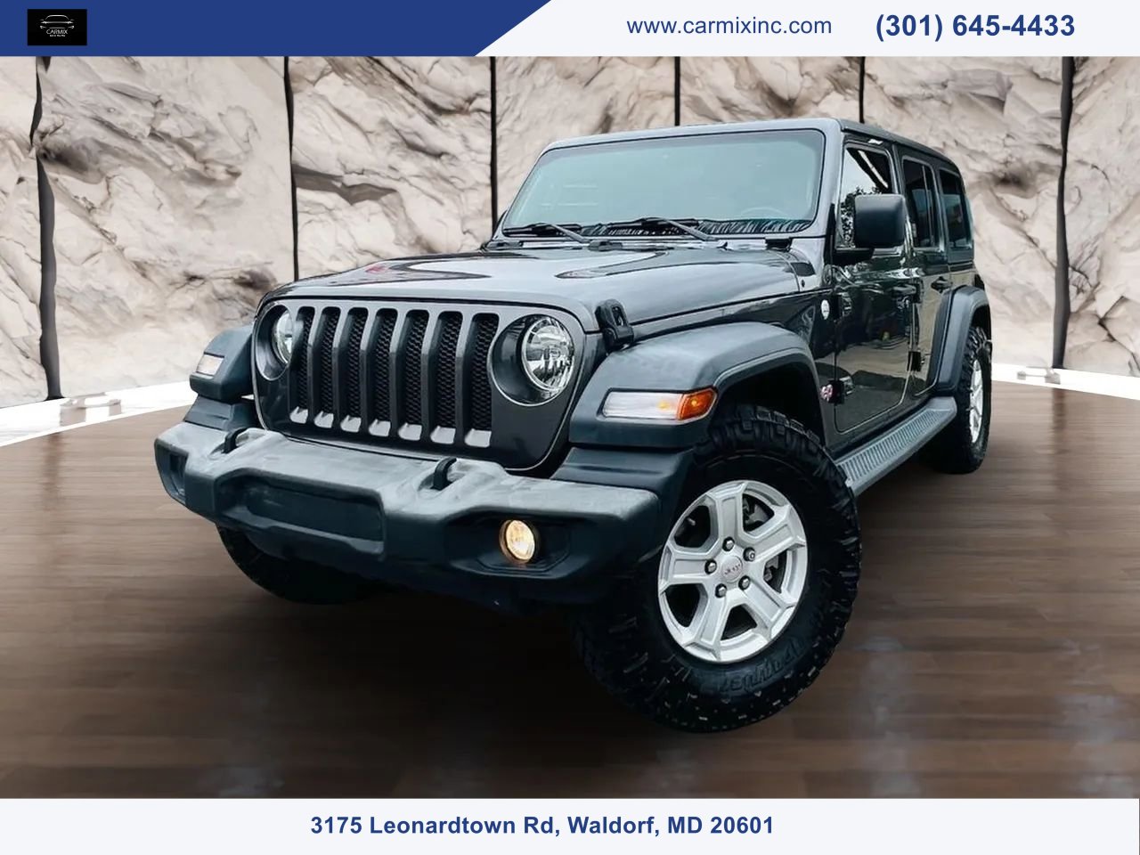 Used 2018 Jeep Wrangler Unlimited Sport S image 1