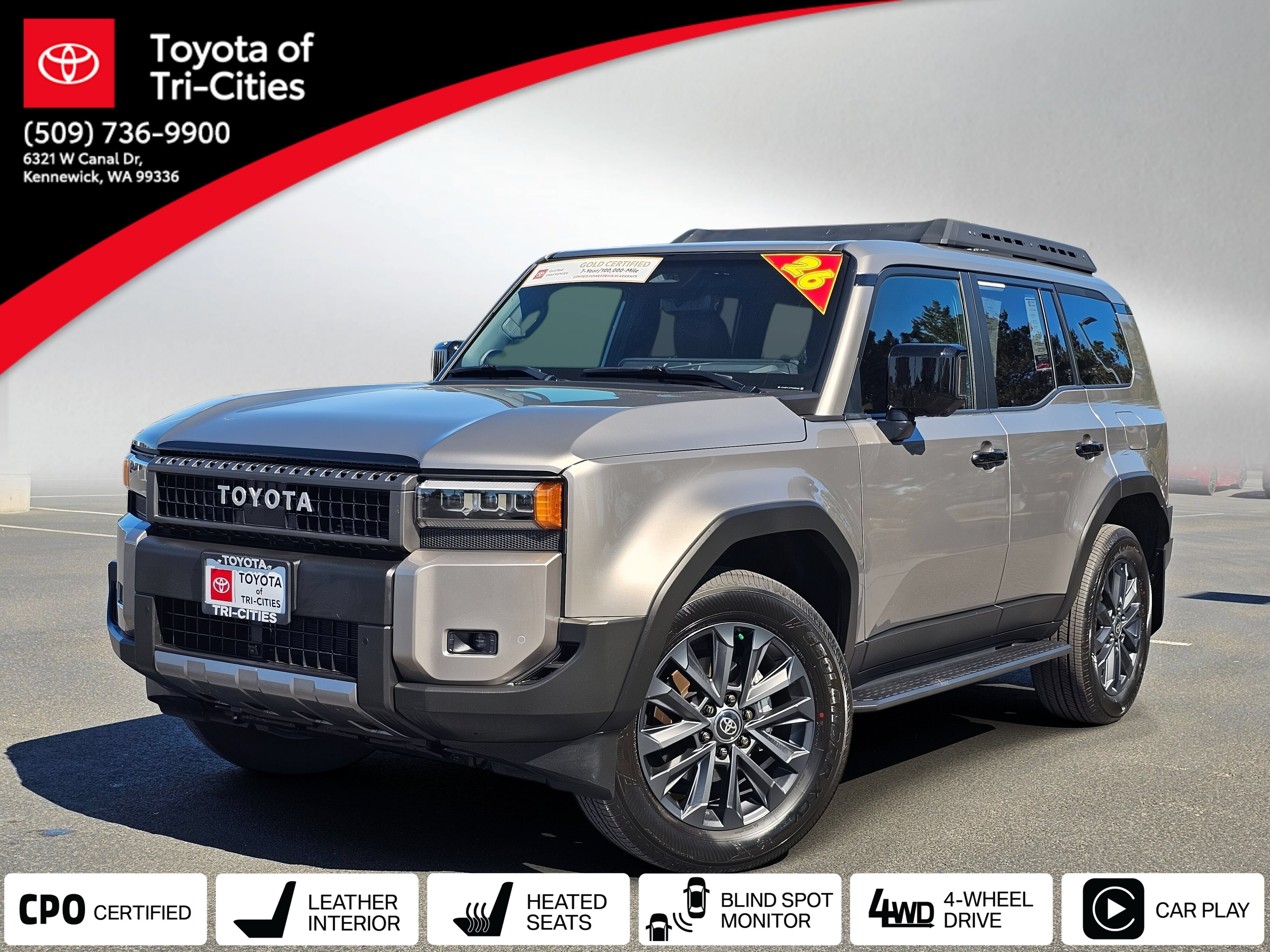 Used 2026 Toyota Land Cruiser w/ Premium Package
