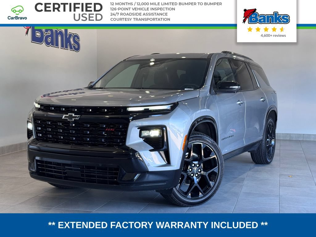 Certified 2025 Chevrolet Traverse RS