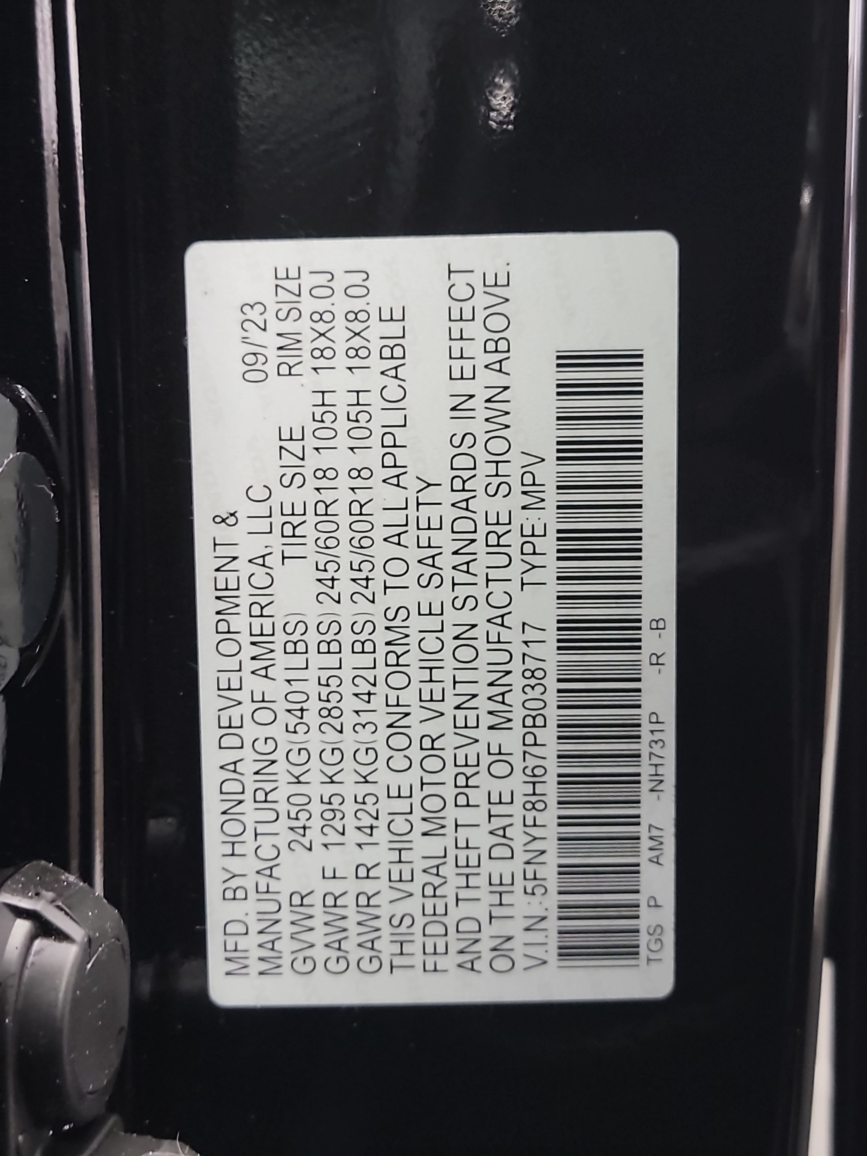 Used 2023 Honda Passport TrailSport image 33