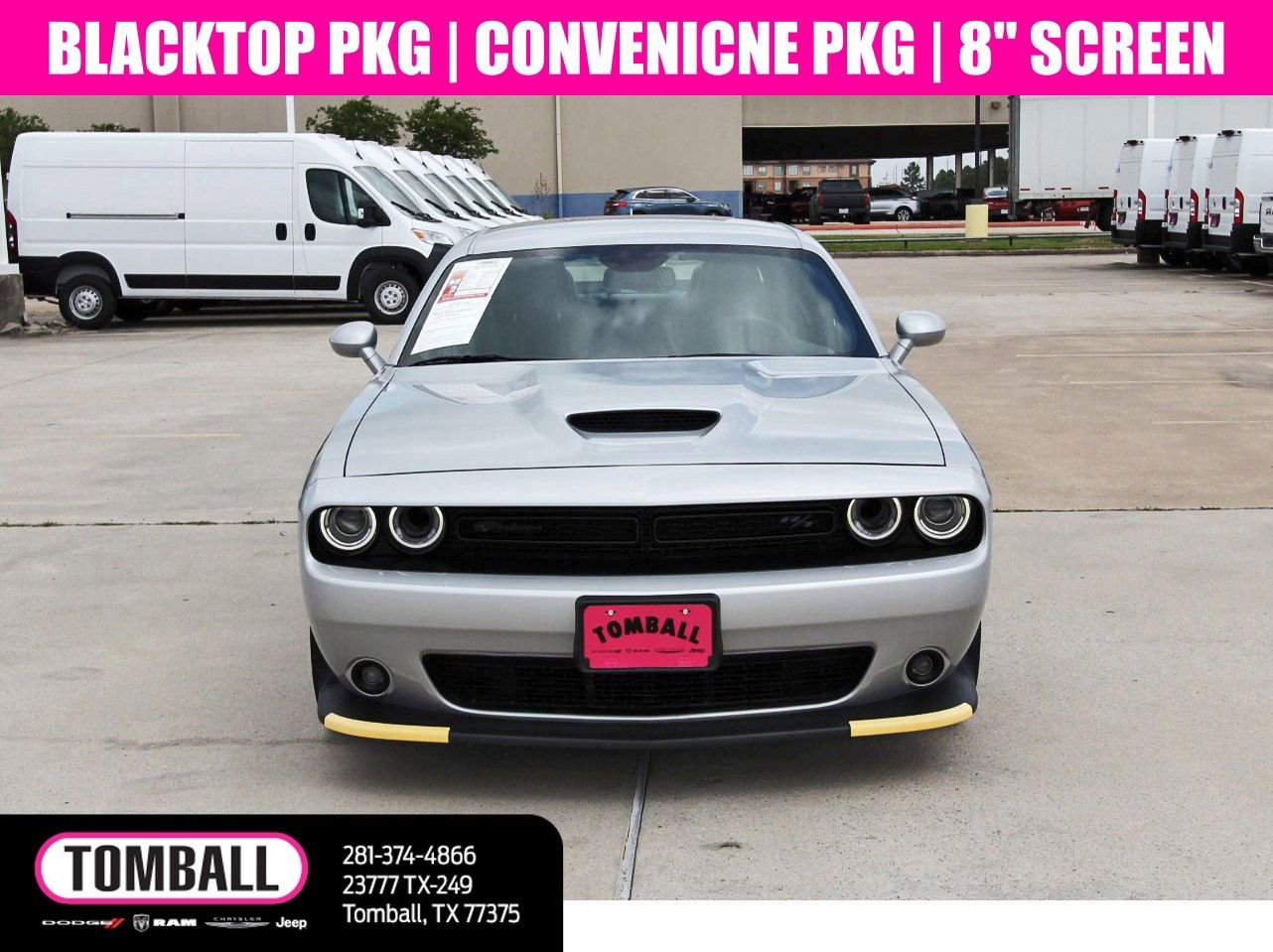 Used 2022 Dodge Challenger R/T w/ Plus Package RWD image 2