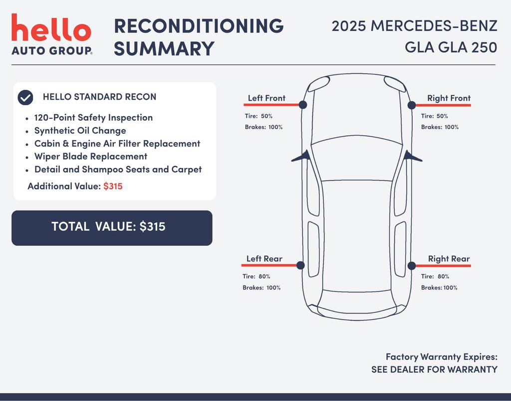 Used 2025 Mercedes-Benz GLA 250 image 3