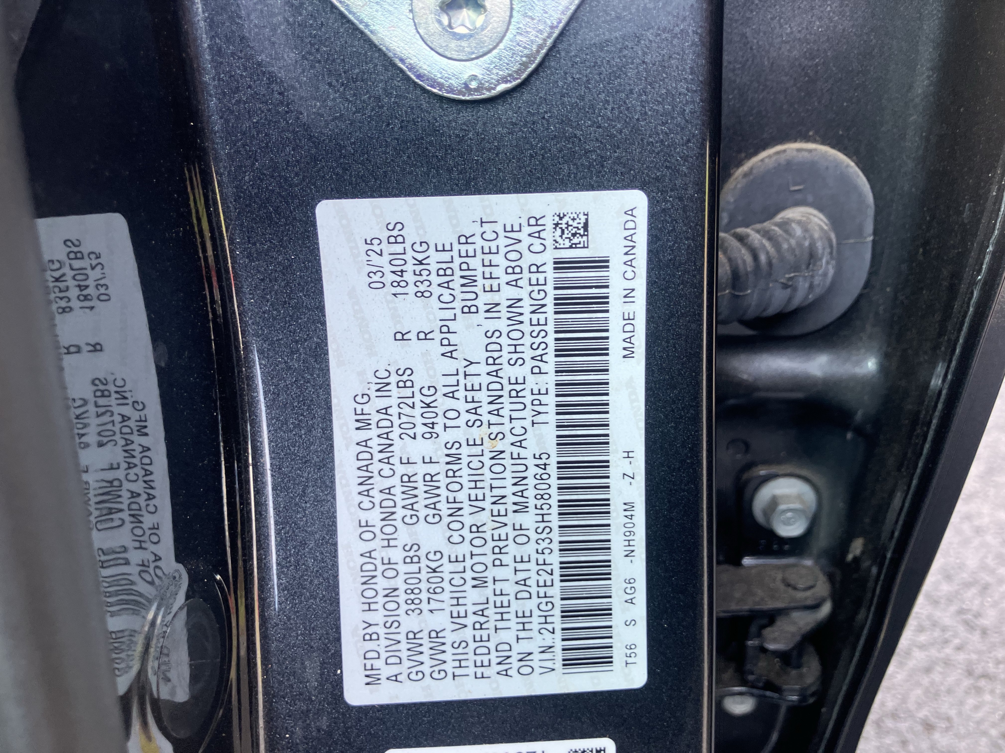 Used 2025 Honda Civic Sport image 35