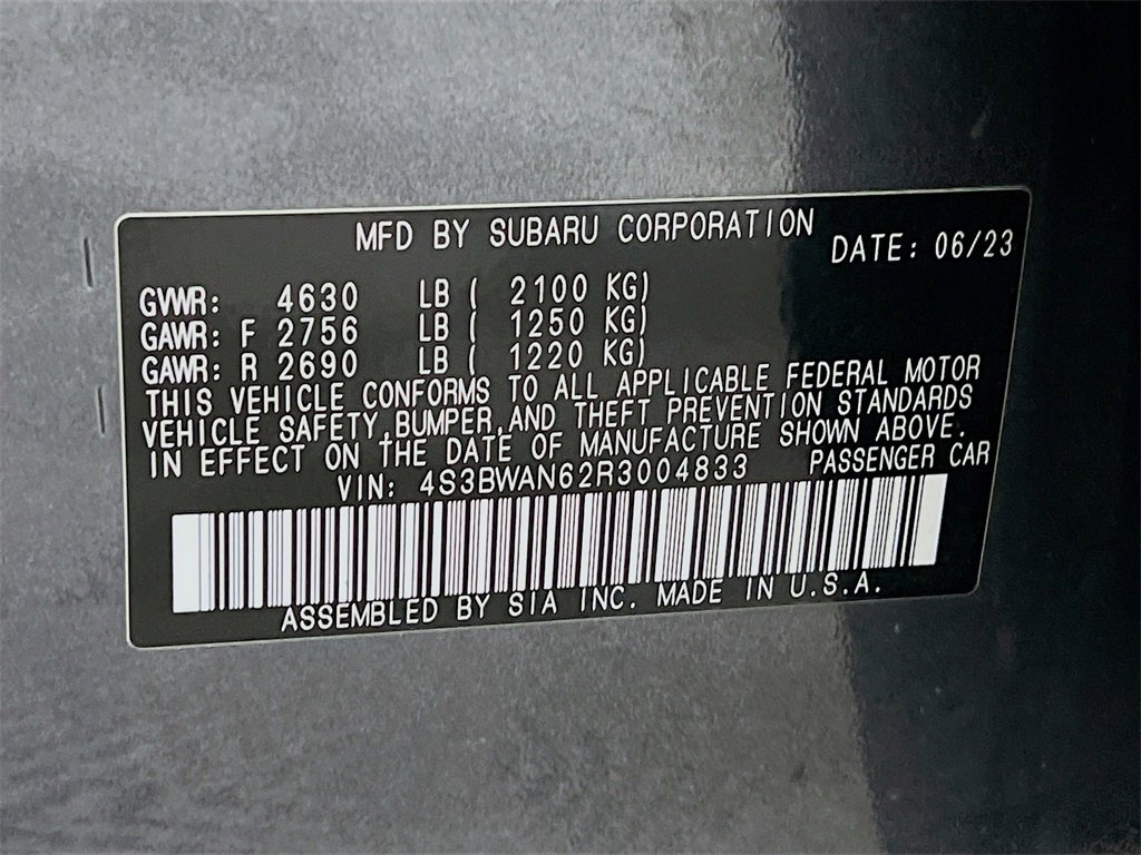 Used 2024 Subaru Legacy Limited image 31