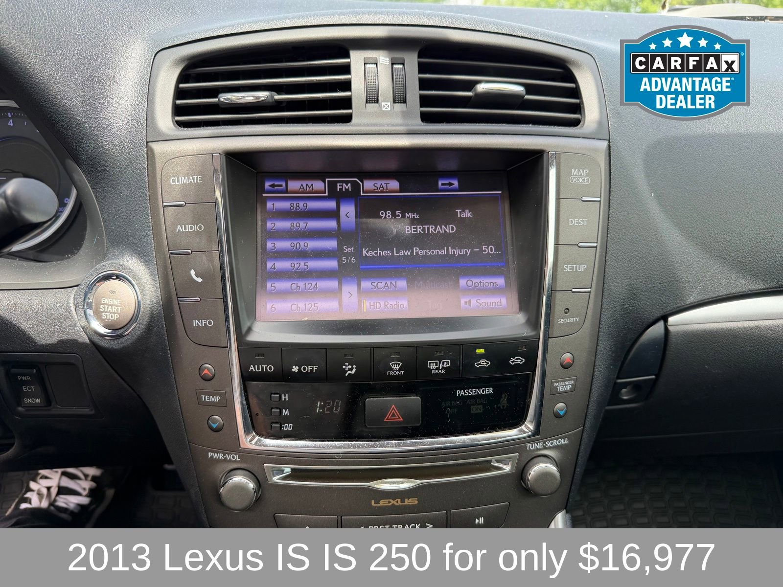 Used 2013 Lexus IS 250 AWD w/ Luxury Plus Pkg Value Edition image 17