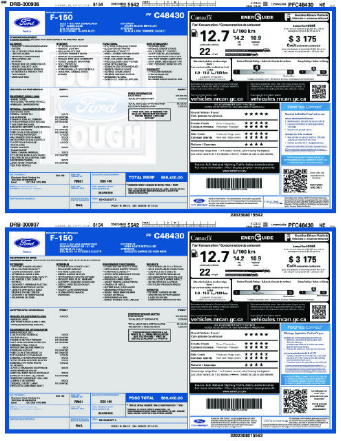 Used 2023 Ford F150 Lariat w/ Equipment Group 502A High