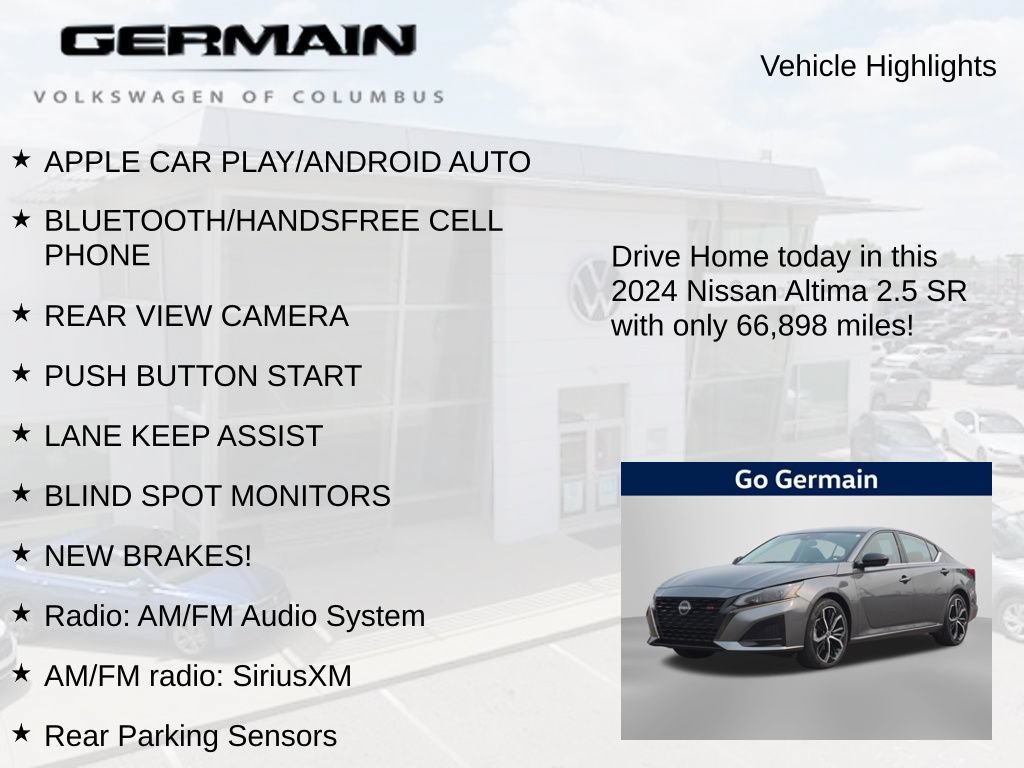 Used 2024 Nissan Altima 2.5 SR FWD image 5