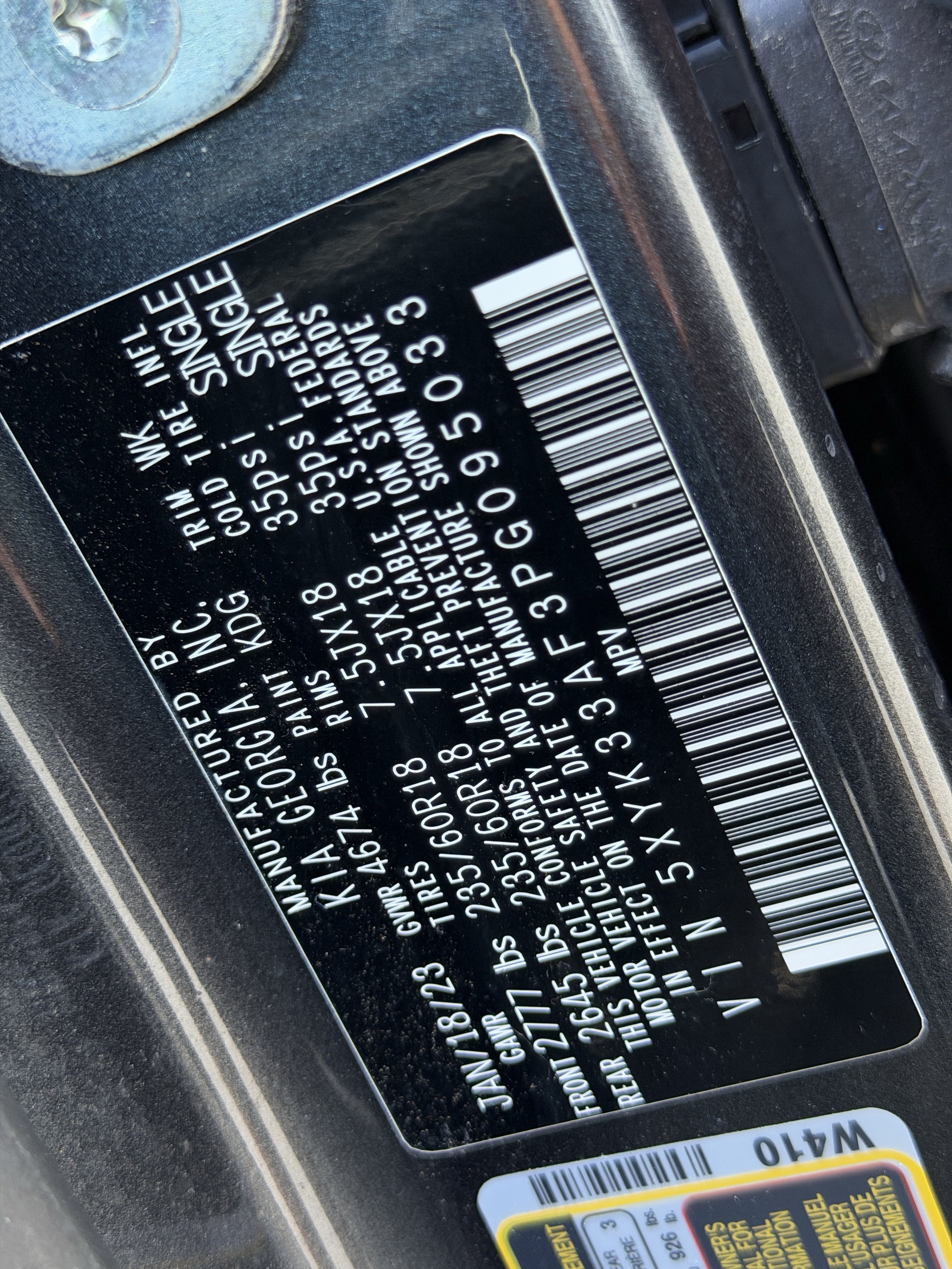 Used 2023 Kia Sportage EX FWD image 37