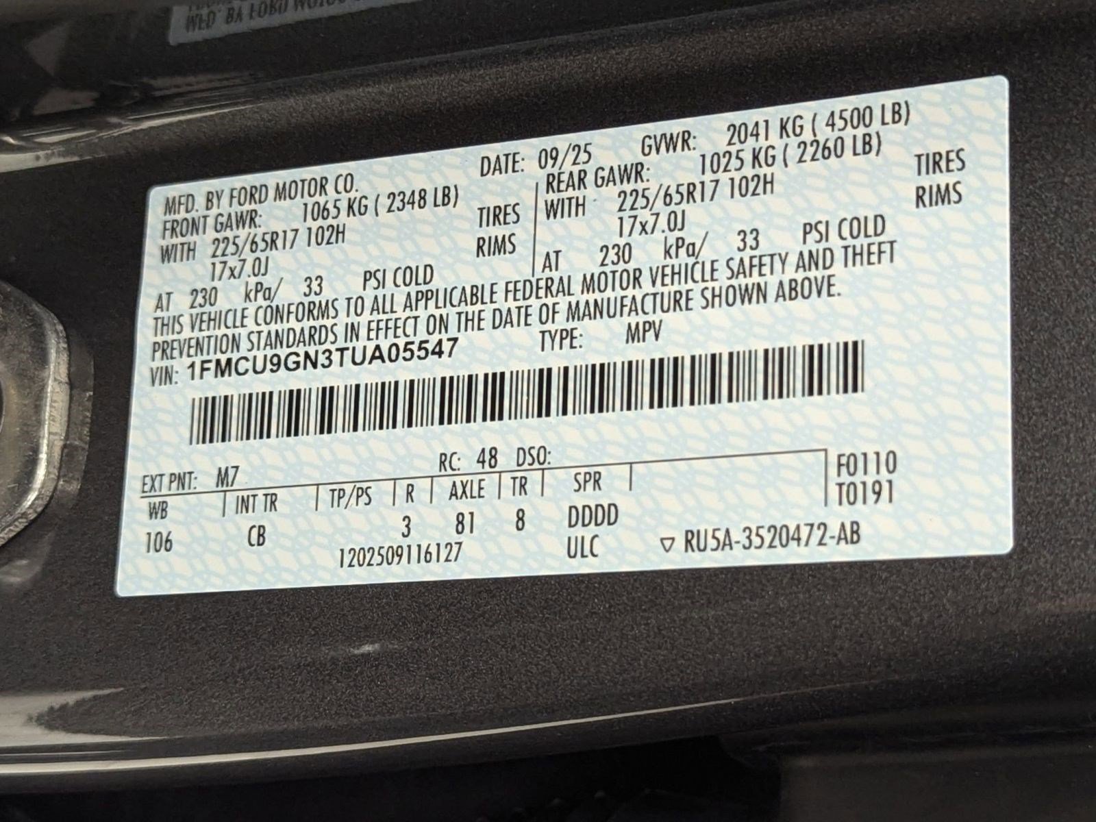 New 2026 Ford Escape Active w/ Cold Weather Package image 16