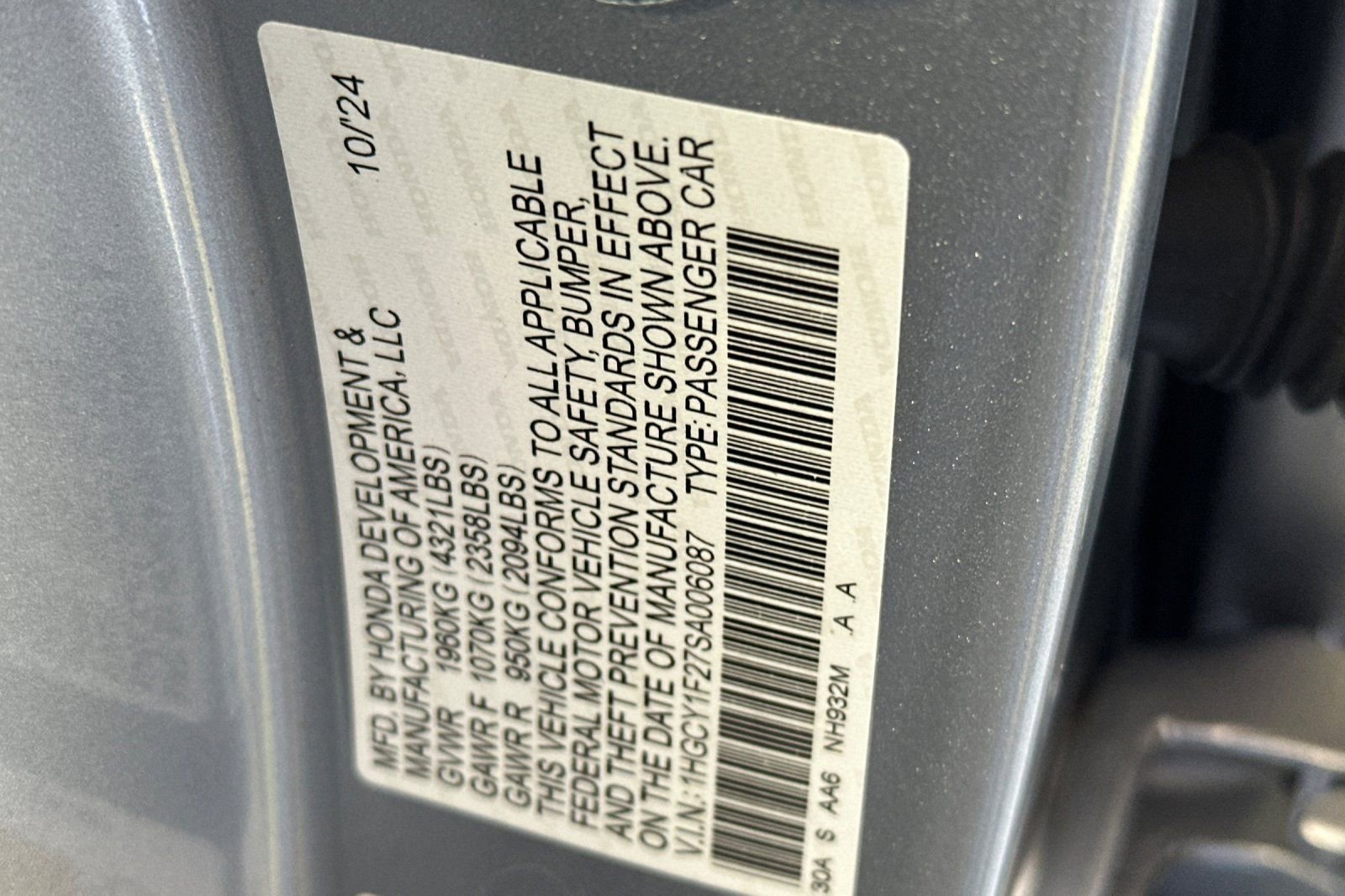 Used 2025 Honda Accord LX image 25