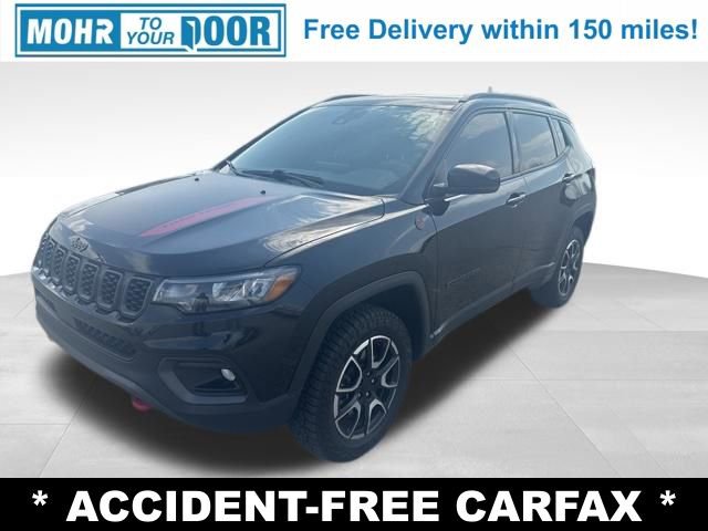 Used 2024 Jeep Compass Trailhawk w/ Sun and Sound Group image 1