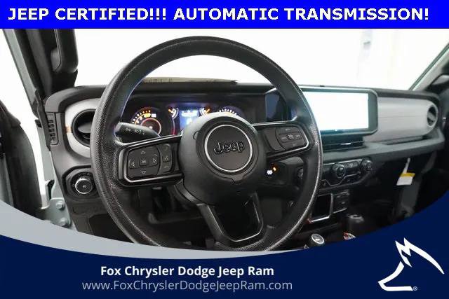 Certified 2024 Jeep Wrangler Sport image 4