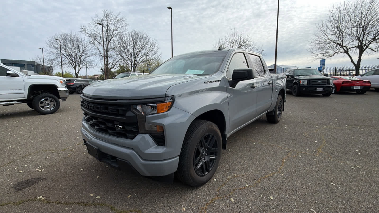 Used 2024 Chevrolet Silverado 1500 Custom w/ LPO, Dark Essentials Package image 1
