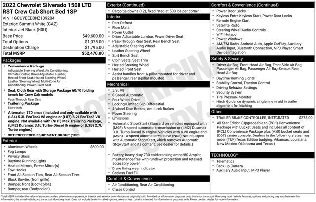 Used 2022 Chevrolet Silverado 1500 RST image 7