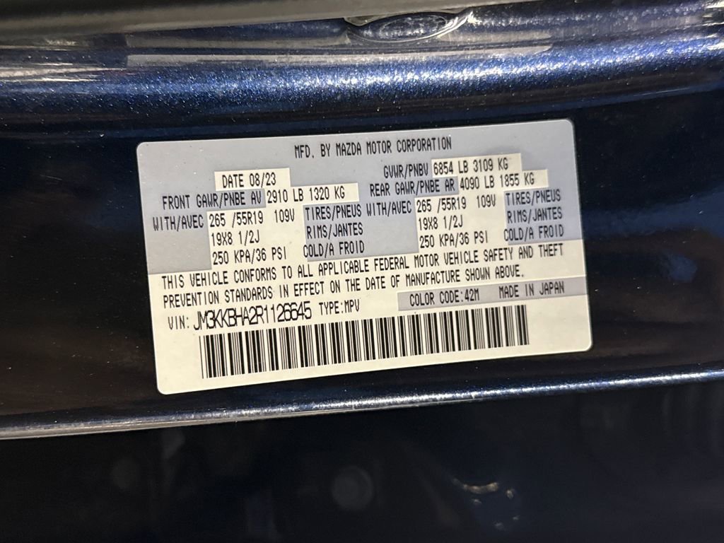 Used 2024 MAZDA CX-90 Plug-In Hybrid w/ Preferred image 23