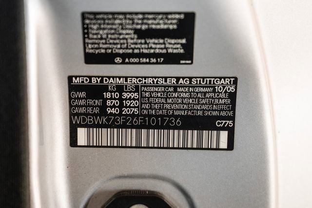 Used 2006 Mercedes-Benz SLK 55 AMG image 79