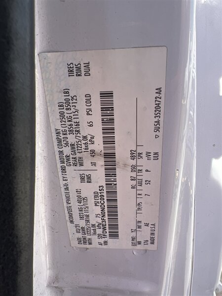 Used 2022 Ford E-350 and Econoline 350 Super Duty RWD image 8