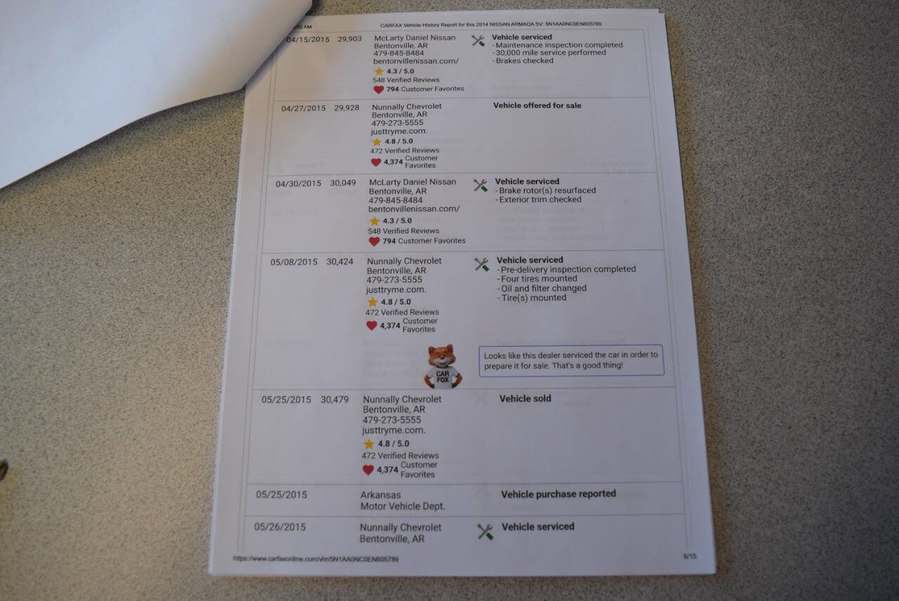 Used 2014 Nissan Armada SV image 55