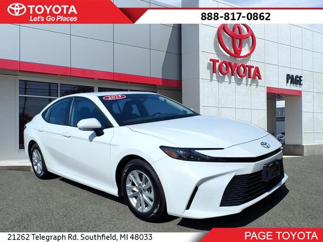 Certified 2025 Toyota Camry LE FWD image 1