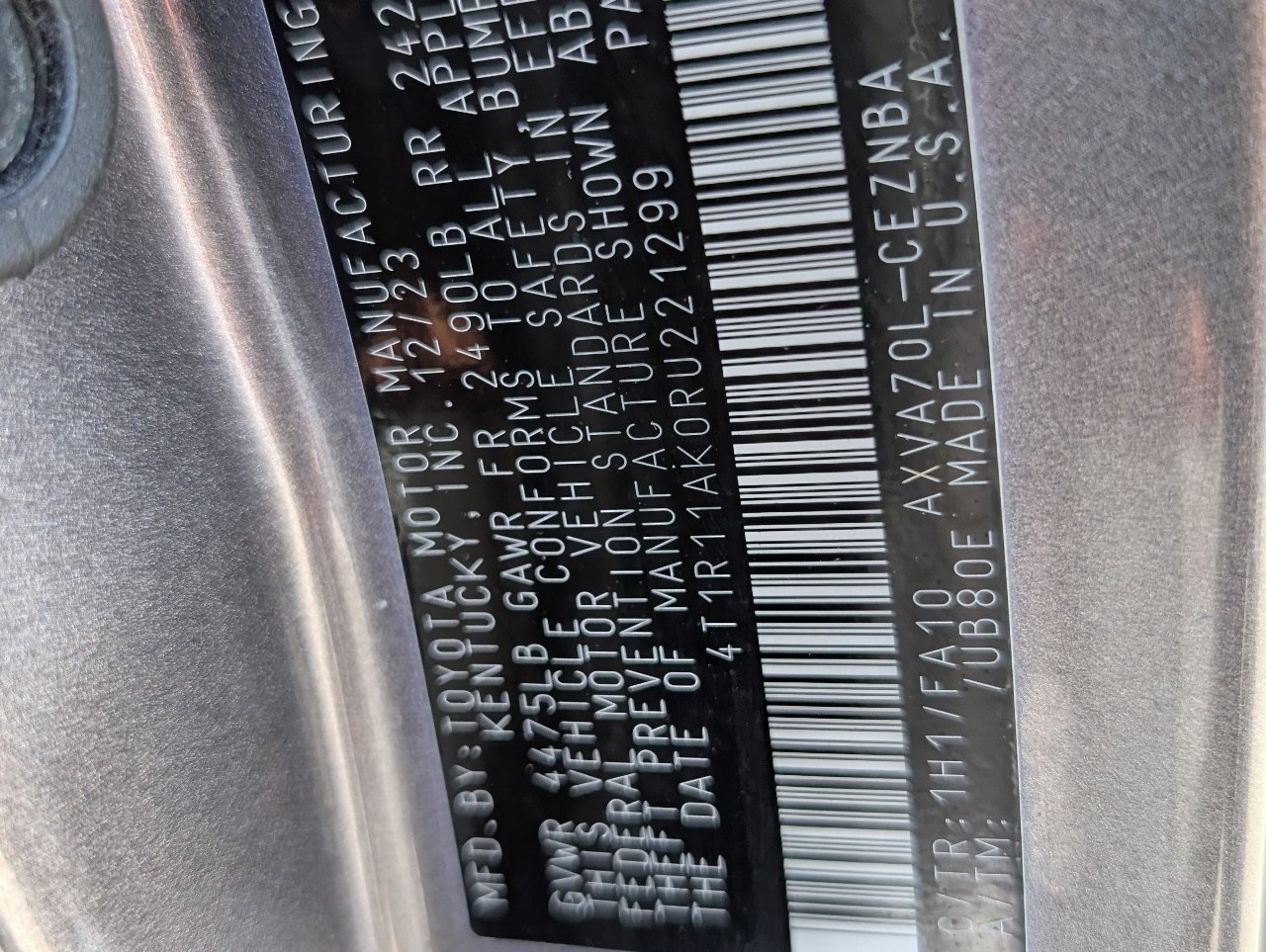 Used 2024 Toyota Camry LE w/ Convenience Package FWD image 22