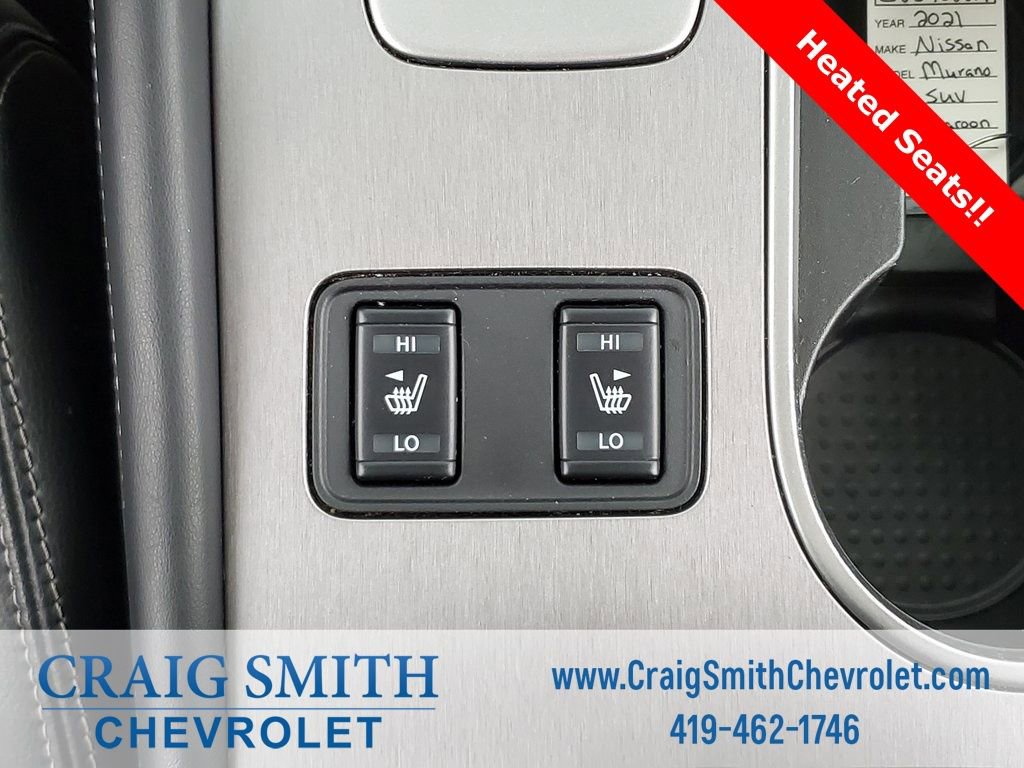 Used 2021 Nissan Murano SL w/ SL Moonroof Package image 9