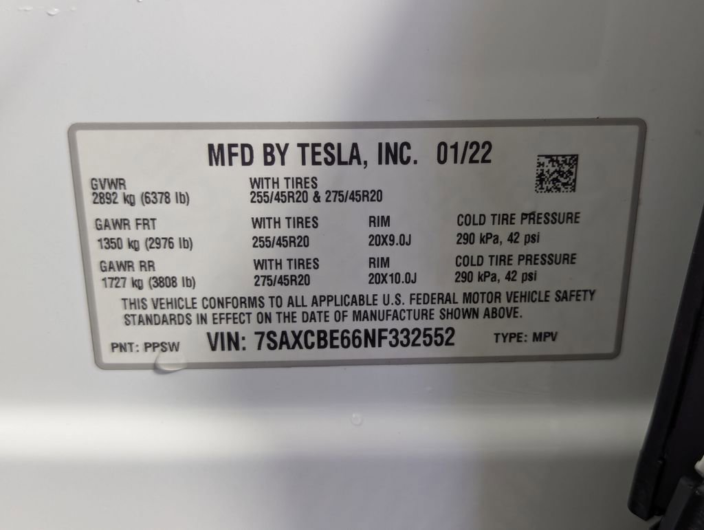 Used 2022 Tesla Model X Plaid image 62