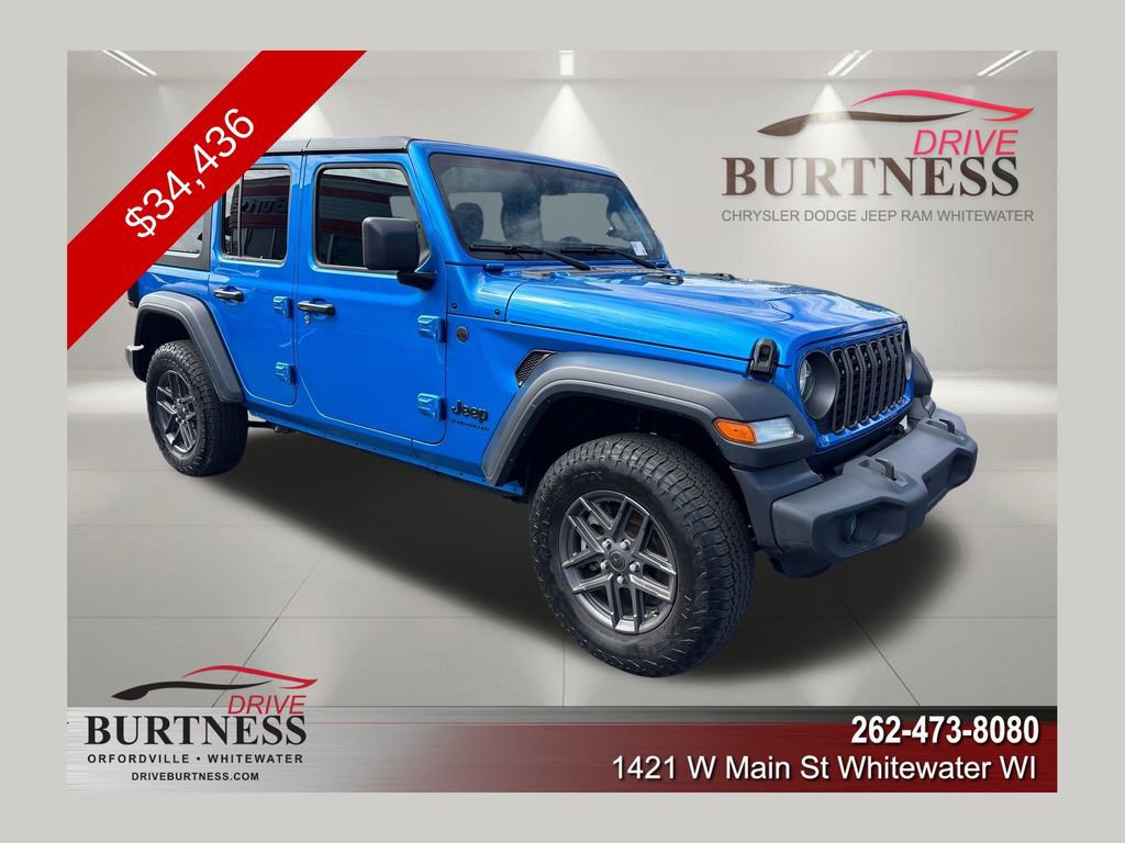 Used 2024 Jeep Wrangler Unlimited Sport AWD/4WD image 1