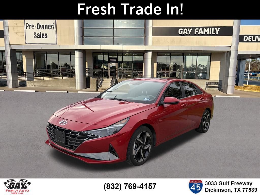 Used 2021 Hyundai Elantra SEL w/ Convenience + Premium Package image 3