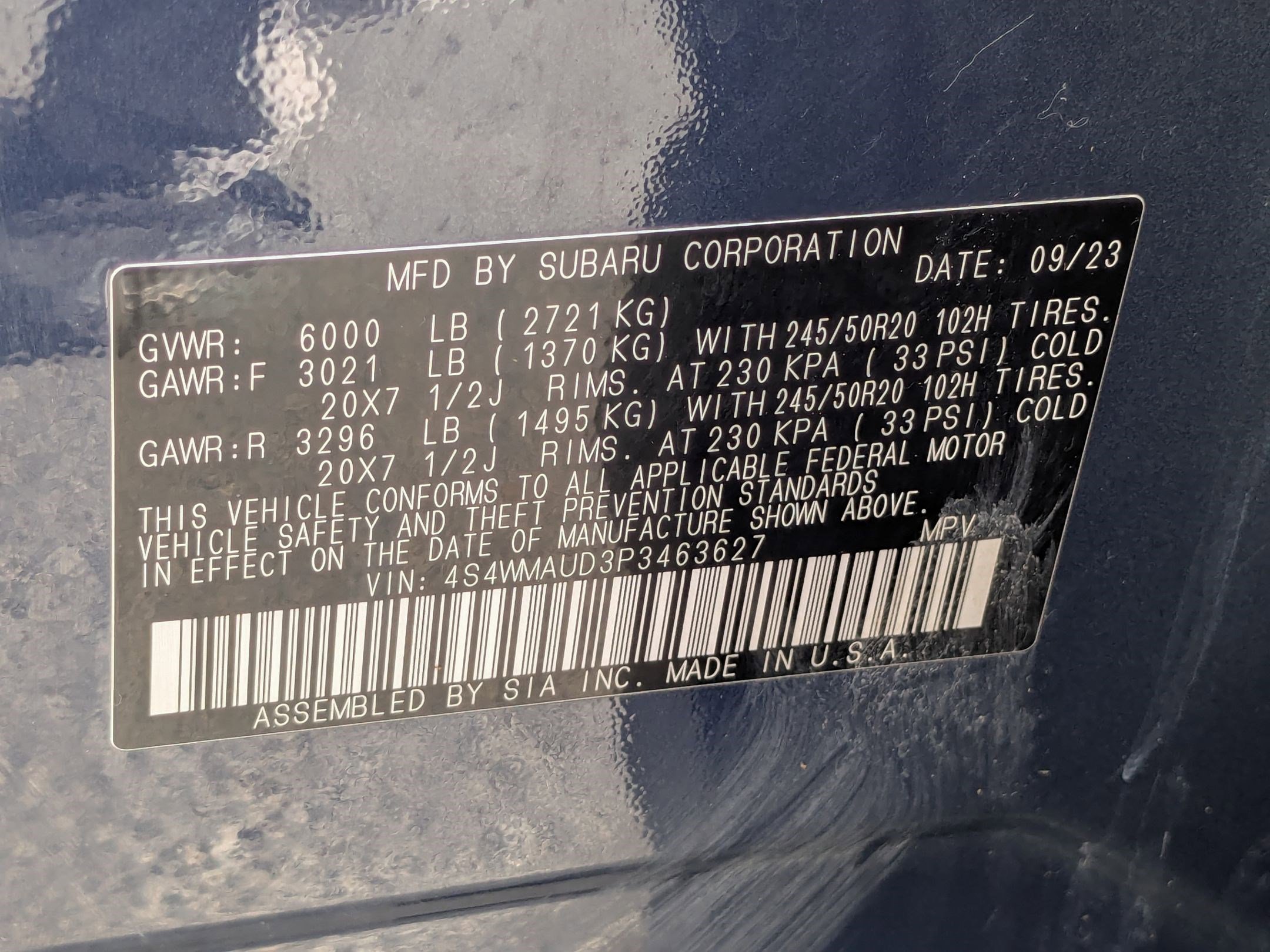 Used 2023 Subaru Ascent Limited w/ Technology Package image 41