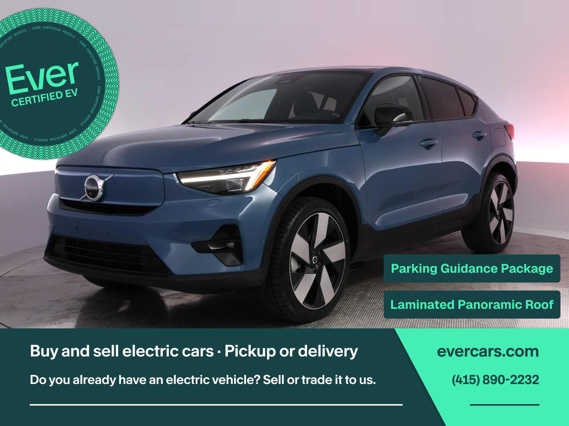 Used 2023 Volvo C40 P8 Recharge Ultimate w/ Protection Package Premier