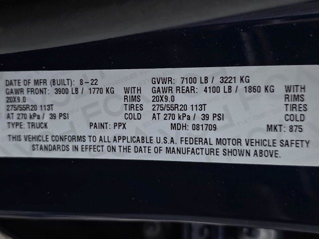 Used 2022 RAM 1500 Laramie w/ Sport Appearance Package AWD/4WD image 46