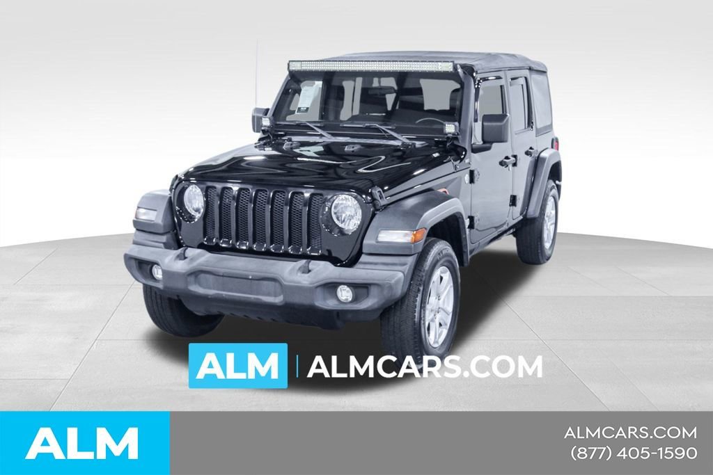 Used 2018 Jeep Wrangler Unlimited Sport image 1