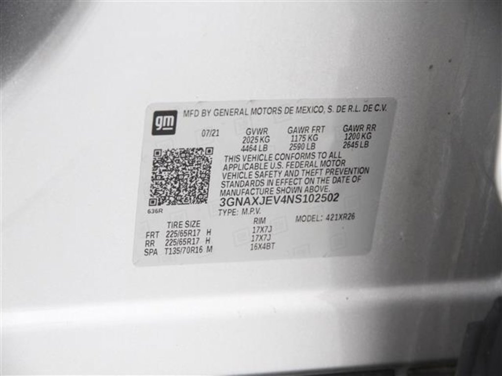 Used 2022 Chevrolet Equinox LT w/ Driver Convenience Package image 21