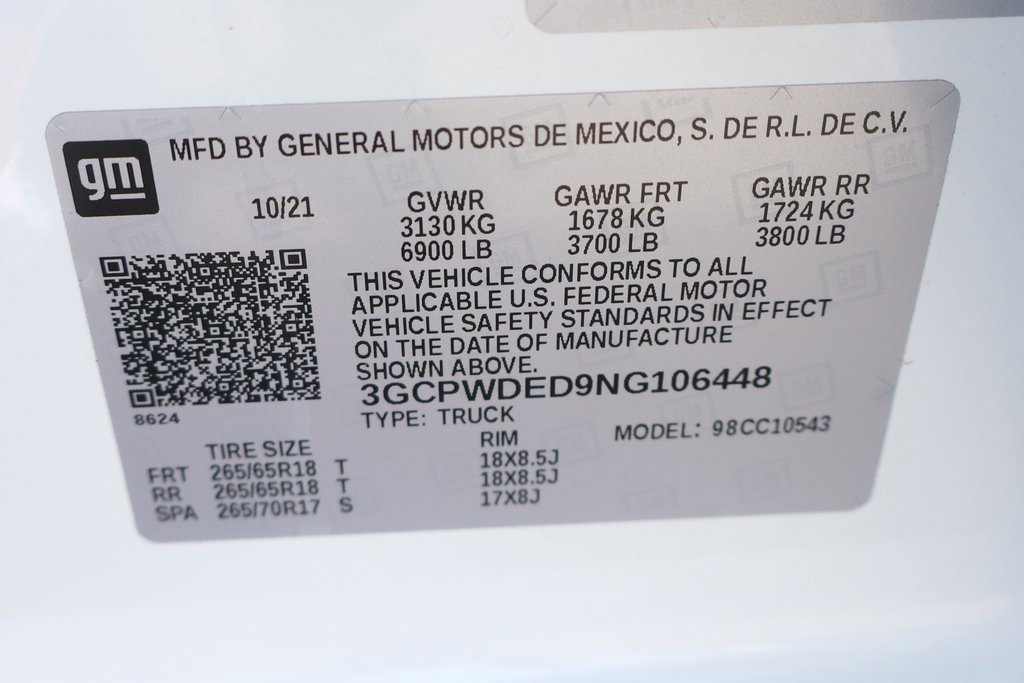 Used 2022 Chevrolet Silverado 1500 RST w/ Safety Package image 55