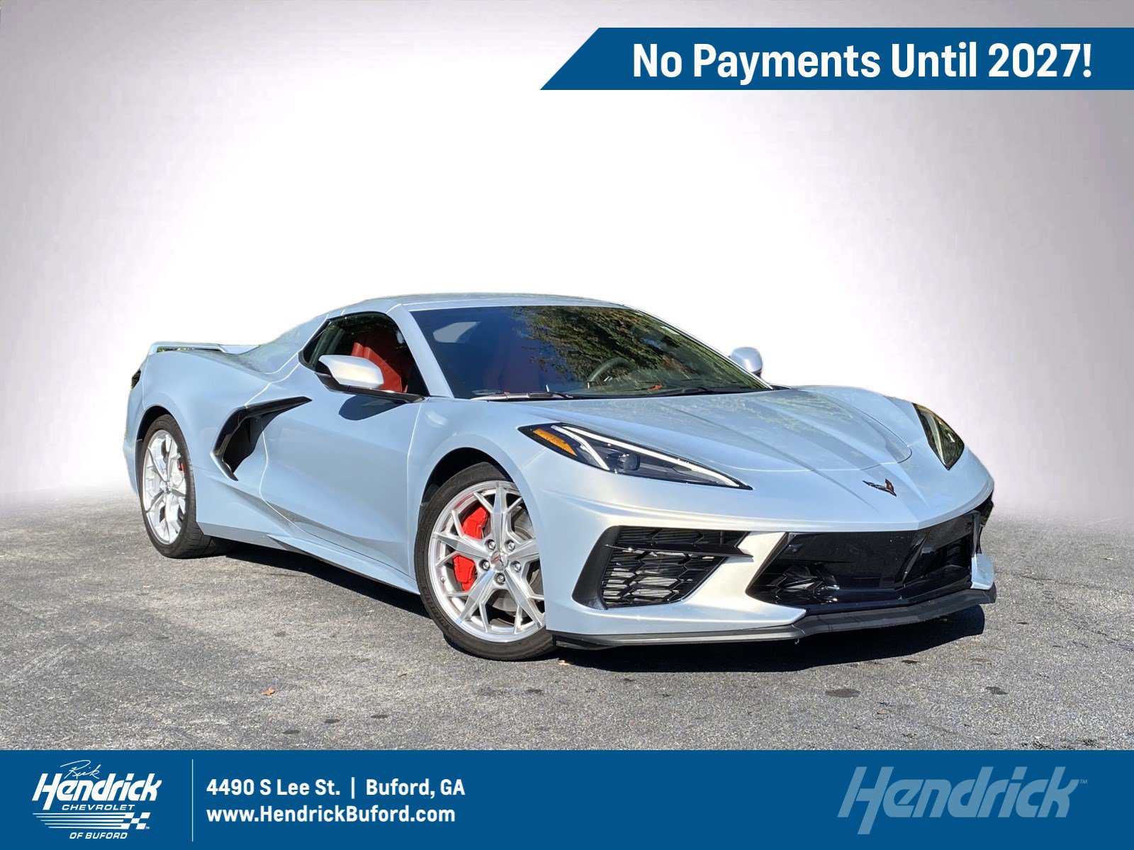 Used 2021 Chevrolet Corvette Stingray Preferred Conv w/ Z51 Performance Package RWD image 1