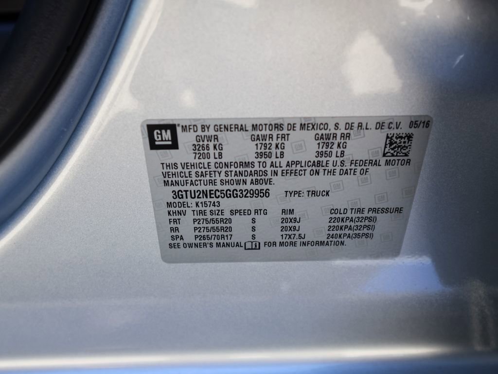 Used 2016 GMC Sierra 1500 SLT AWD/4WD image 33