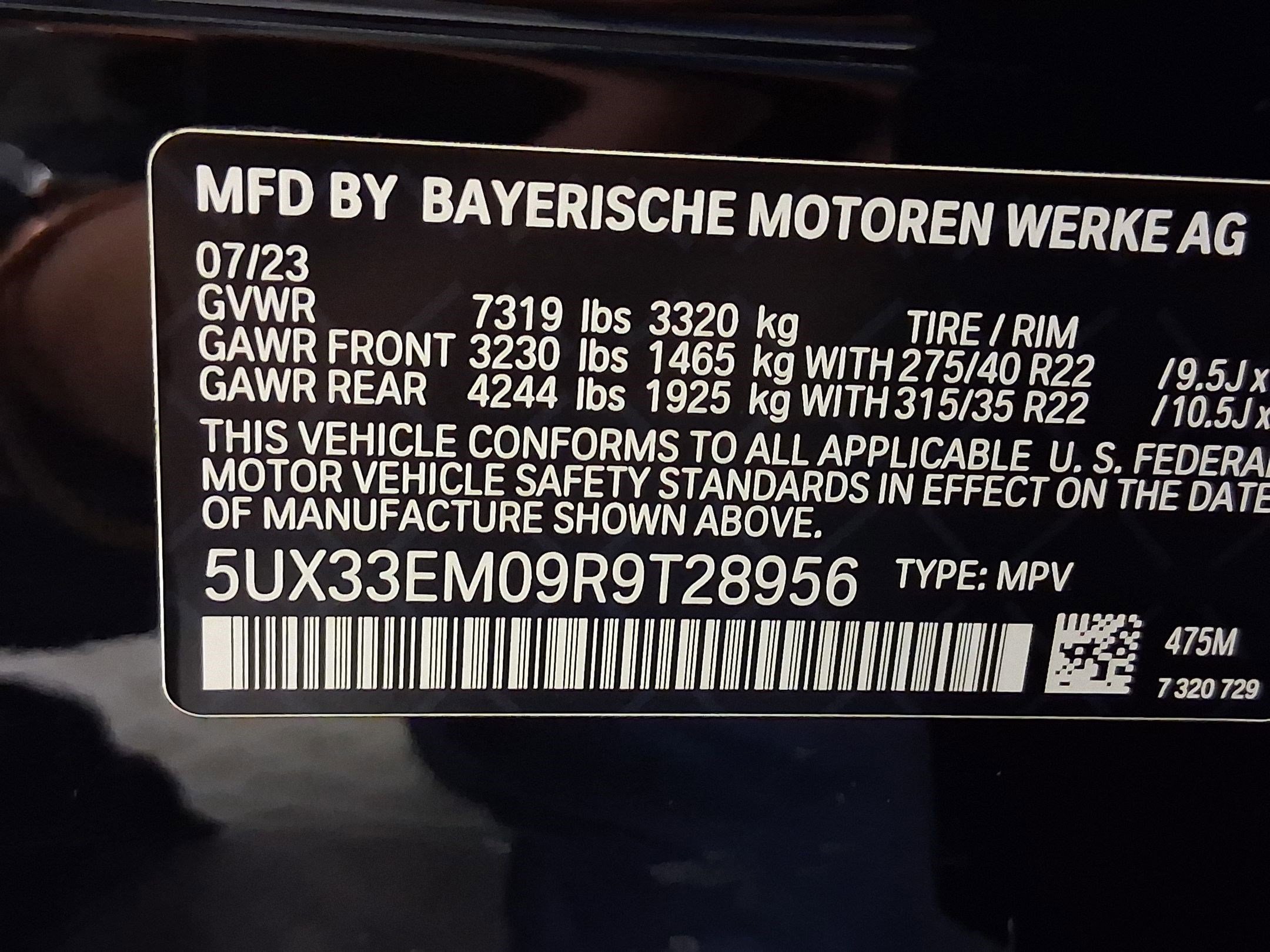 Certified 2024 BMW X7 M60i w/ Executive Package image 18