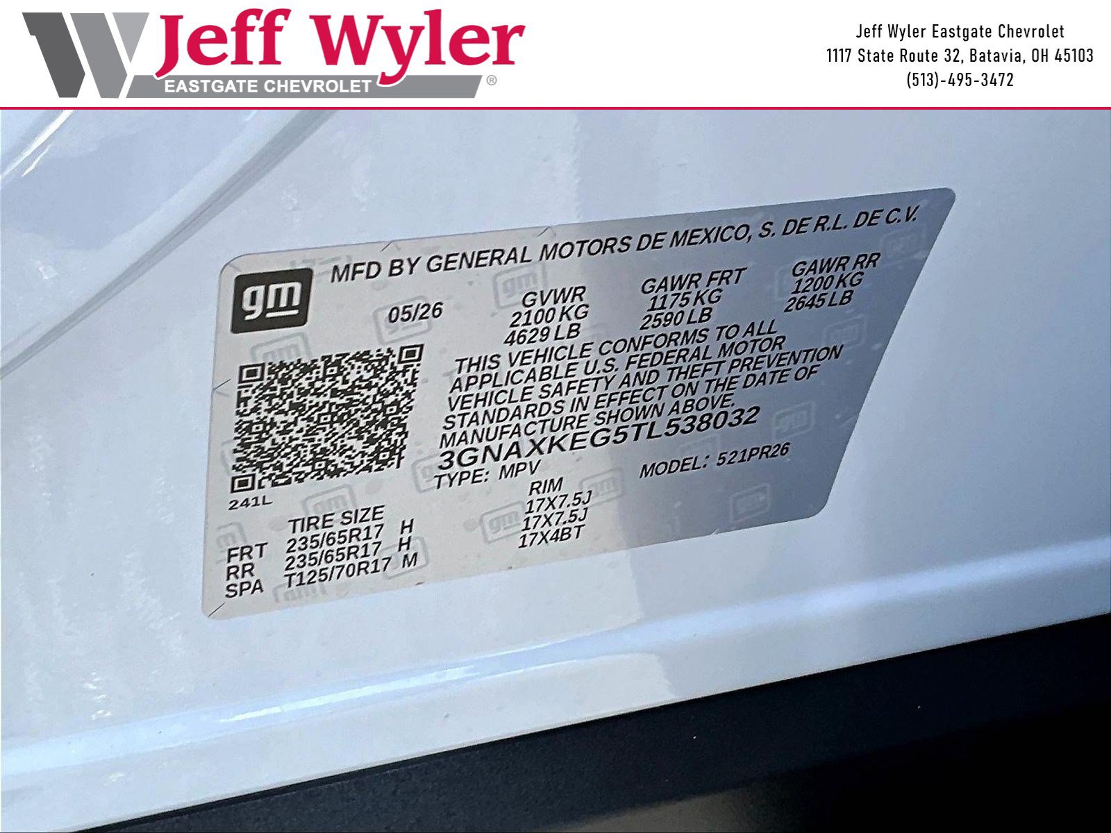 New 2026 Chevrolet Equinox ACTIV w/ Convenience Package III FWD image 20