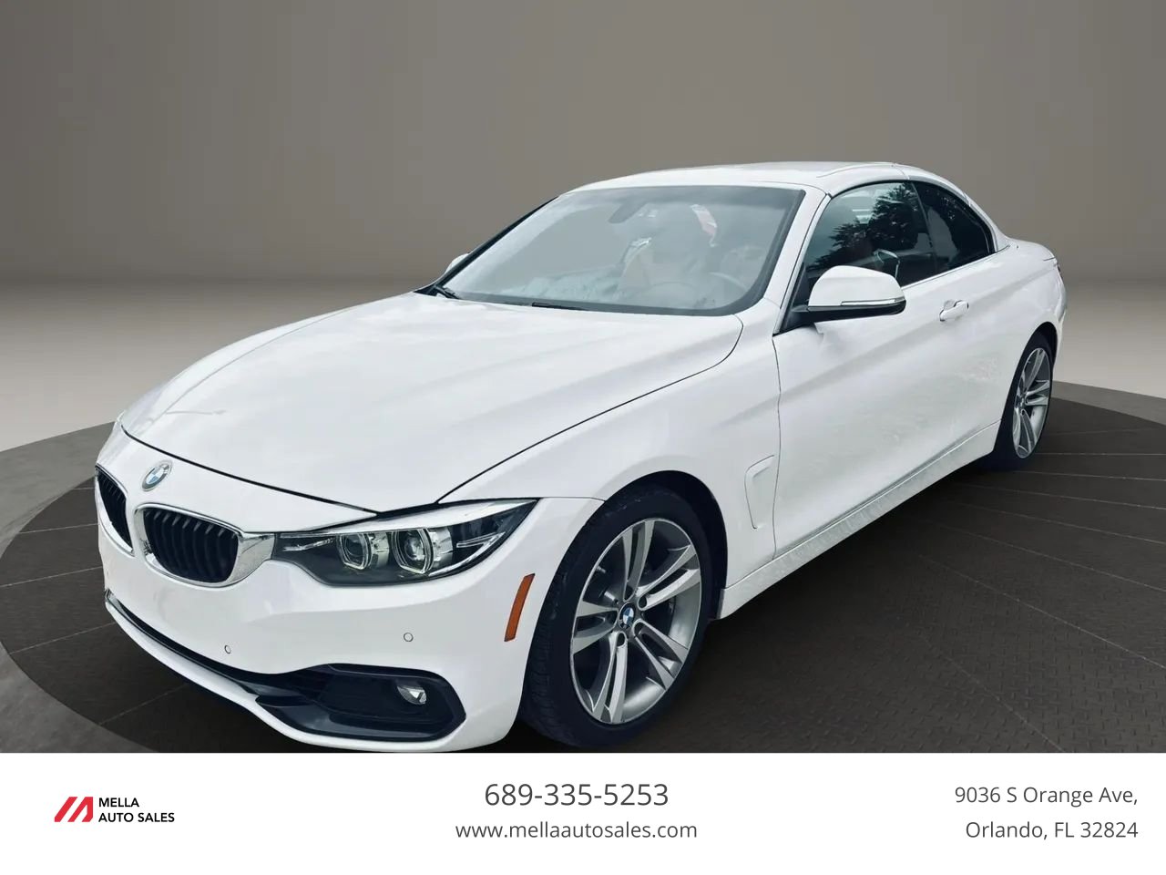 Used 2018 BMW 430i Convertible RWD image 1