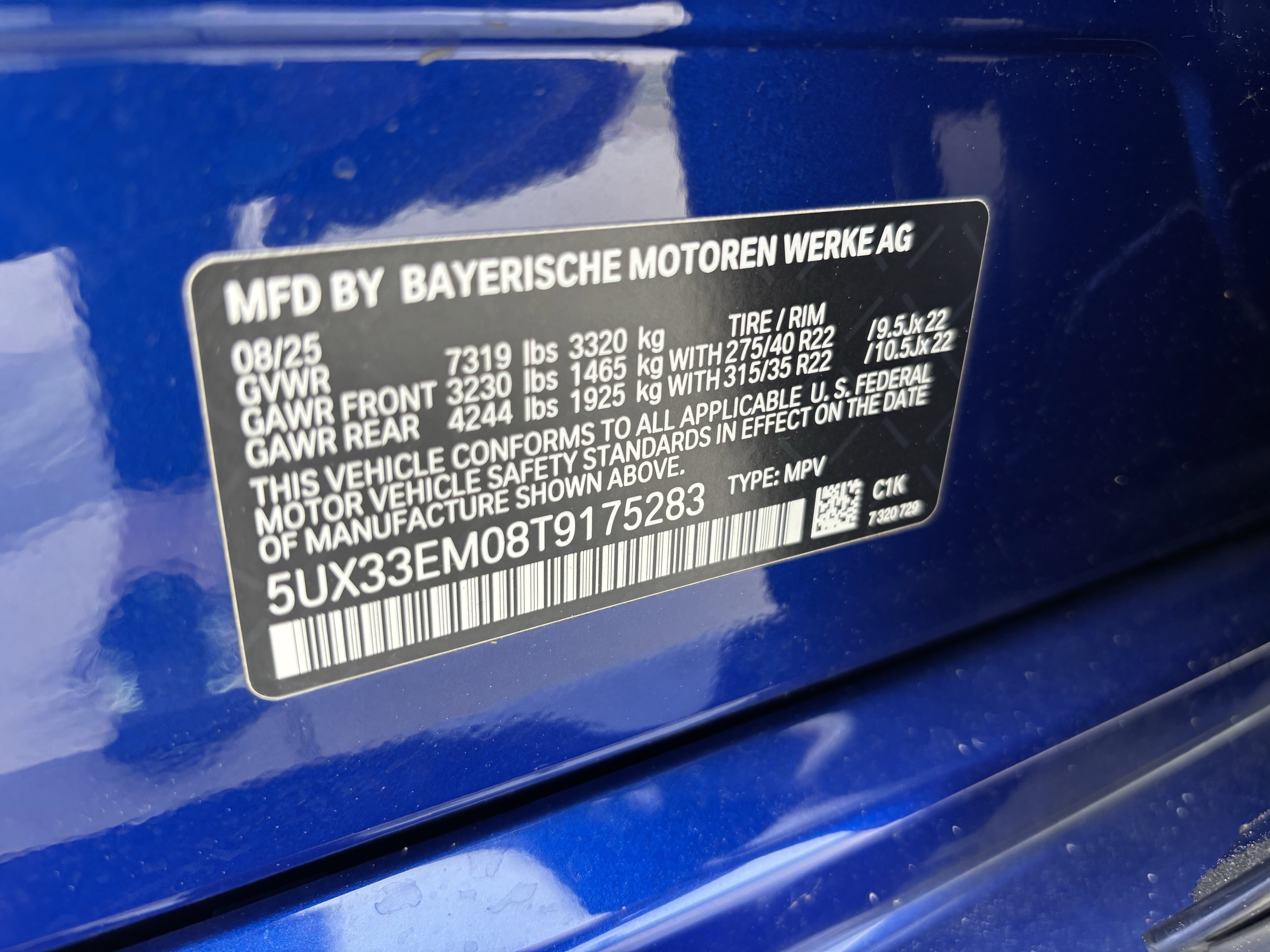 Certified 2026 BMW X7 M60i AWD/4WD image 37