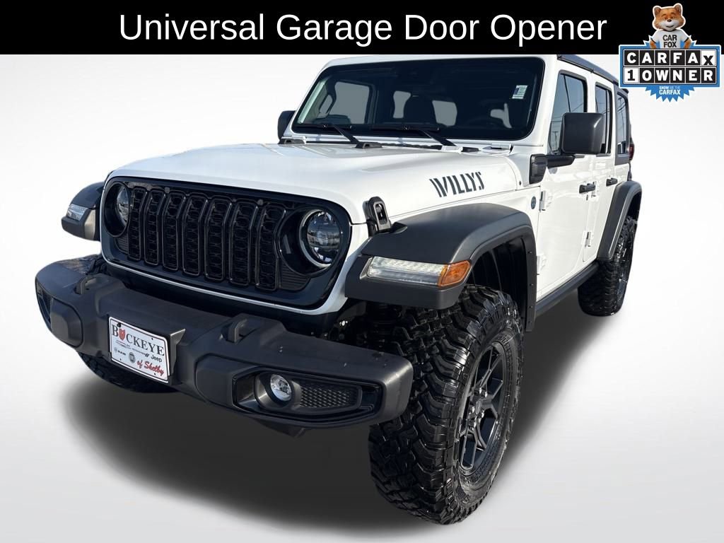 Certified 2025 Jeep Wrangler Willys 4xe image 10
