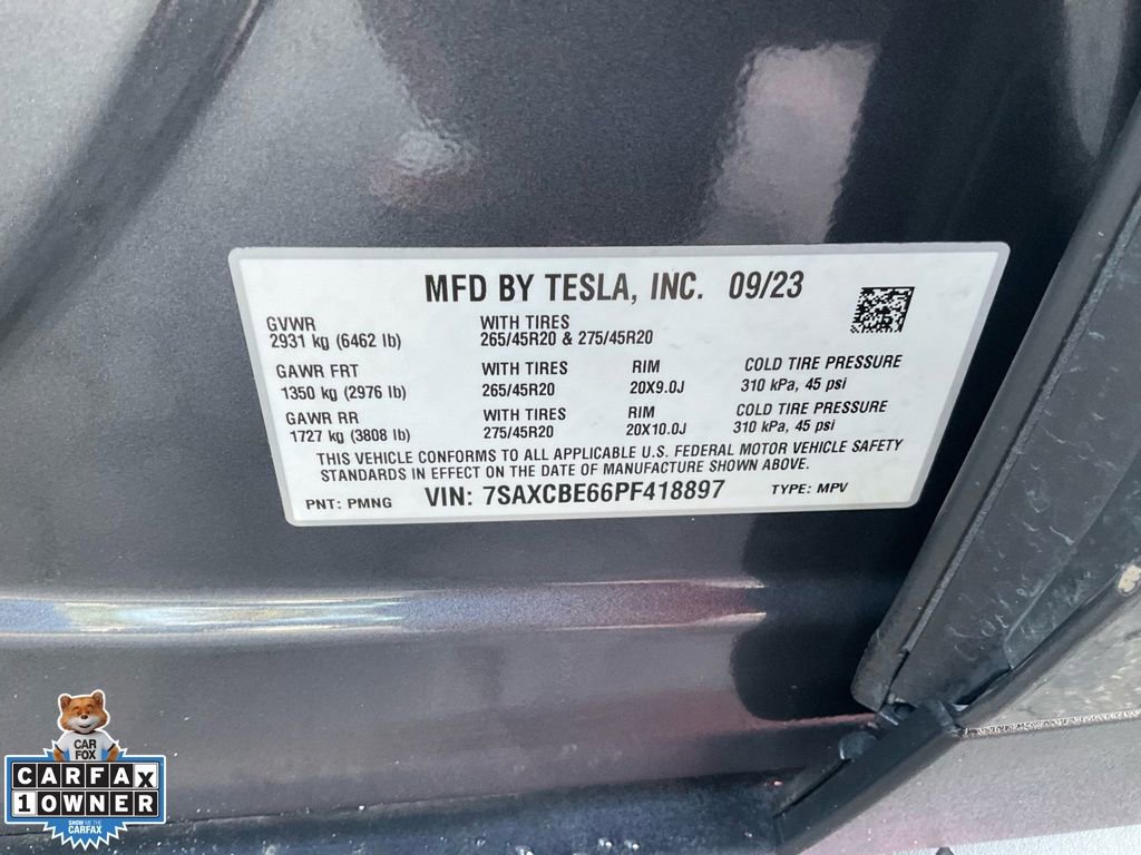 Used 2023 Tesla Model X Plaid image 22