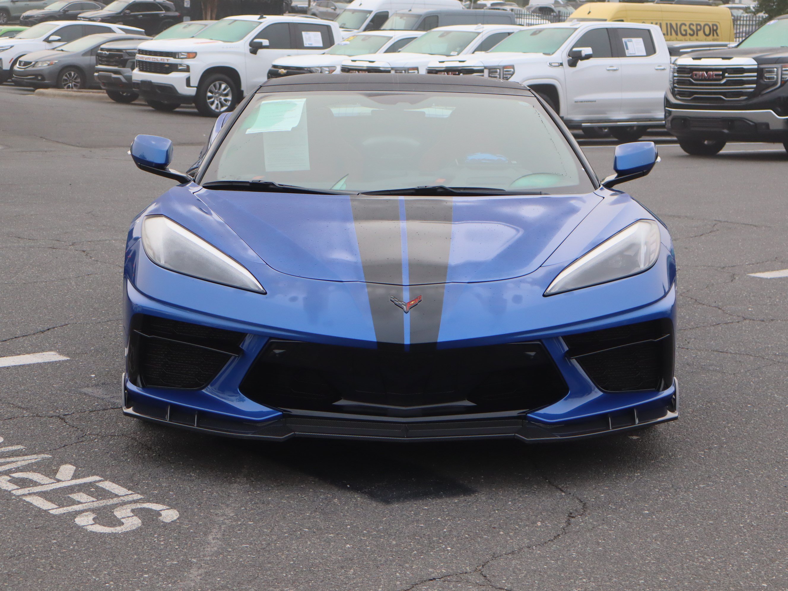 Used 2023 Chevrolet Corvette Stingray Preferred Conv w/ Stealth Interior Trim Package RWD image 3