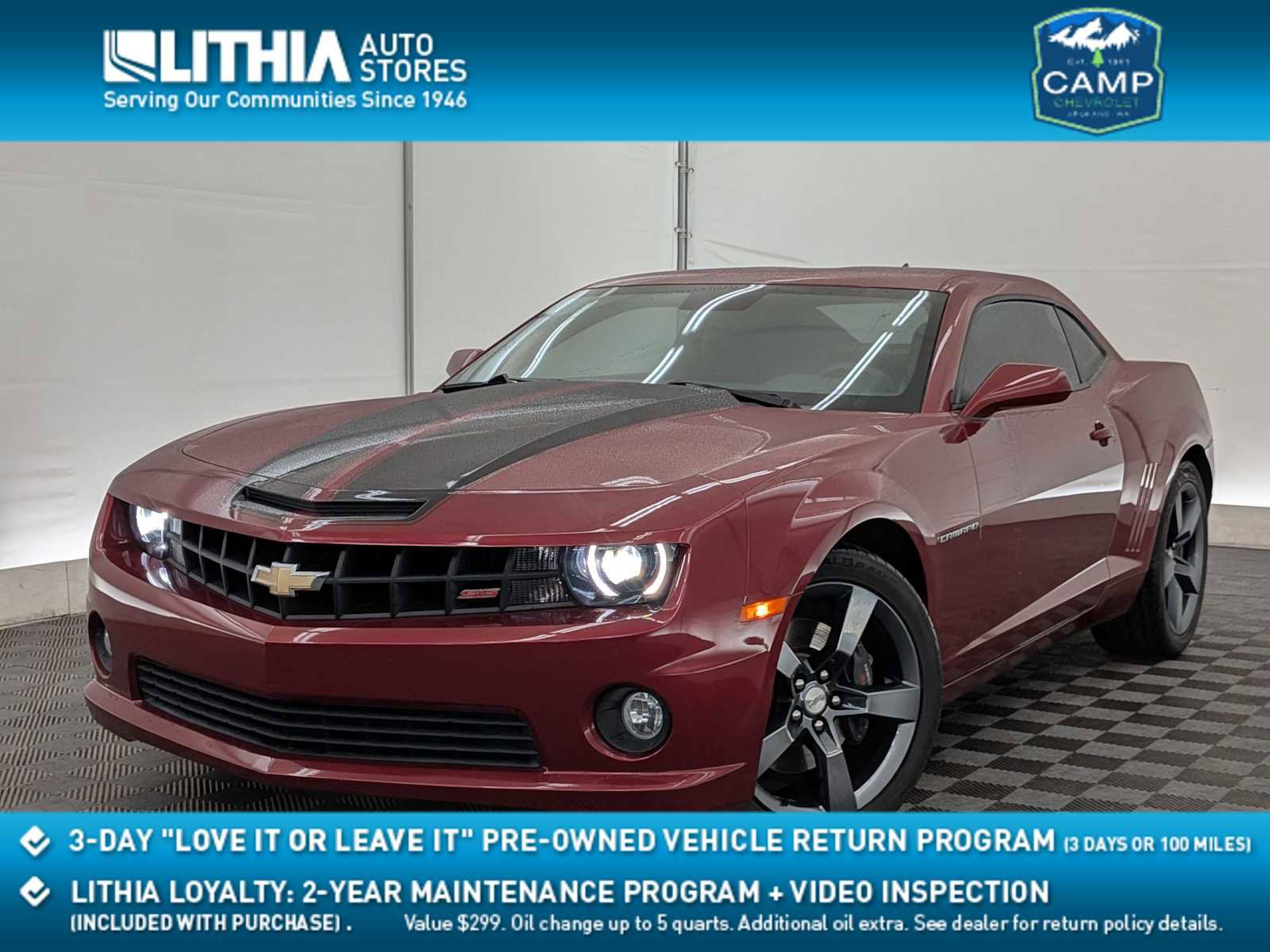 Used 2010 Chevrolet Camaro SS w/ RS Package image 1