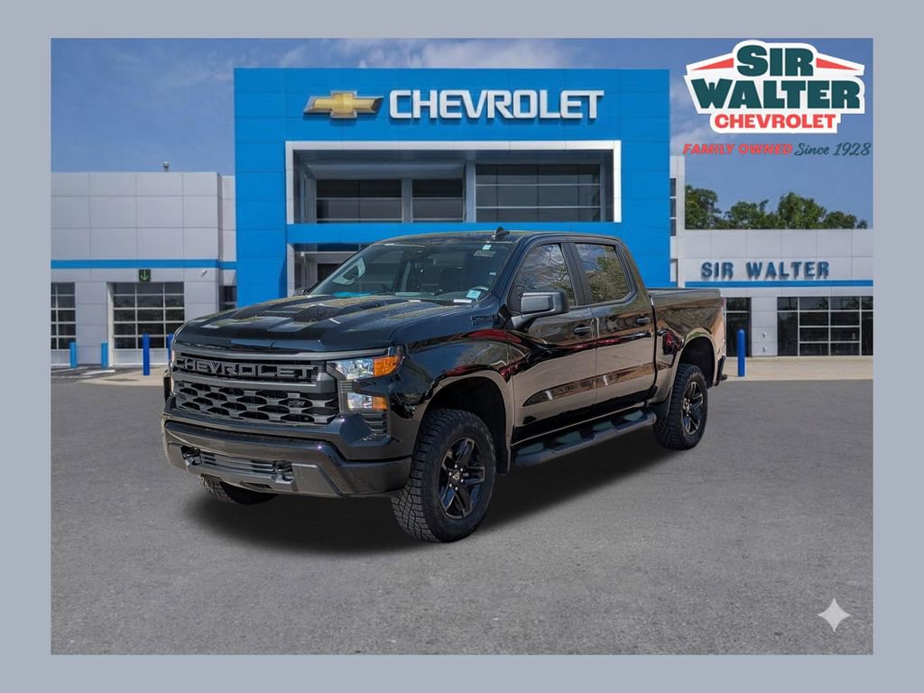 Used 2025 Chevrolet Silverado 1500 Custom Trail Boss w/ Dark Appearance Package