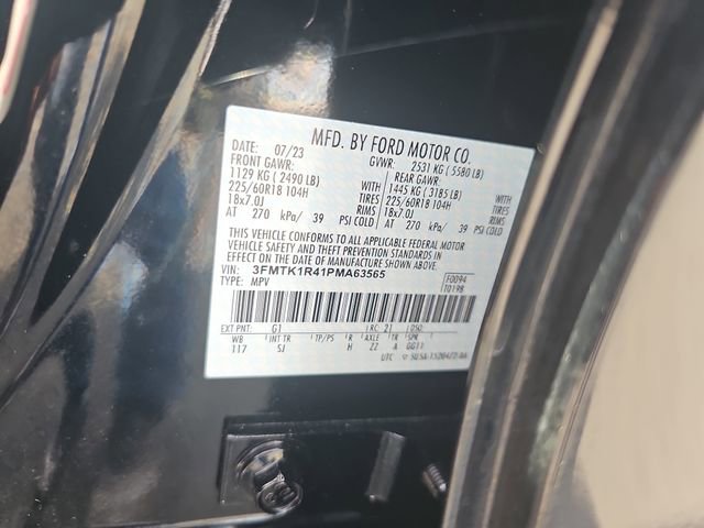 Certified 2023 Ford Mustang Mach-E Select w/ Comfort Package Lite RWD image 32