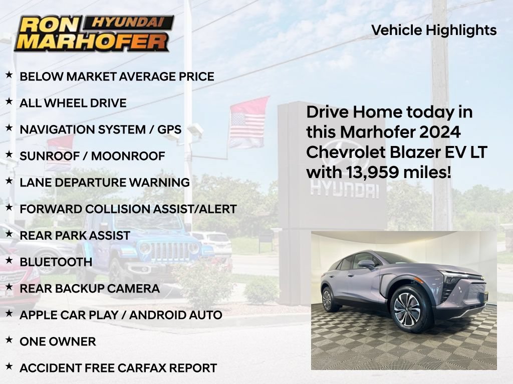Used 2024 Chevrolet Blazer EV LT AWD/4WD image 15